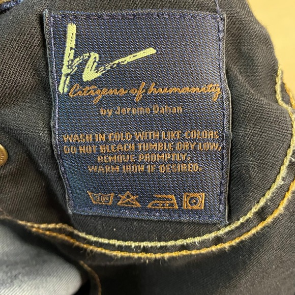 Citizens of Humanity Dita Petite Bootcut Jeans Medium Wash Denim Size 24 - Picture 11 of 12